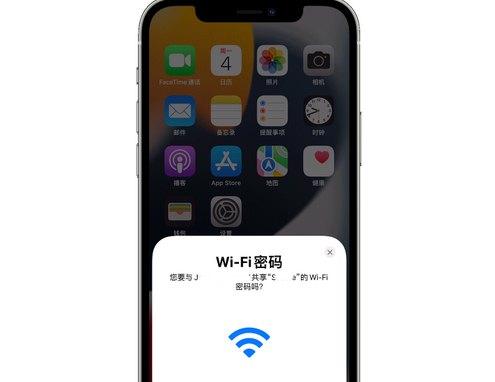 沙湖原种场苹果15维修店分享iPhone15如何共享Wi-Fi密码 